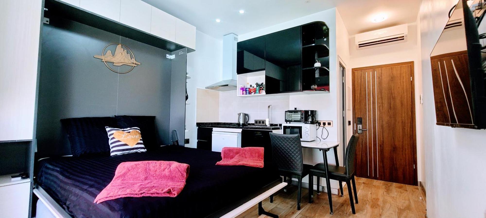 Cocon Marin 4 Studio Proche Mer Parking Wifi Cagnes-sur-Mer Exteriér fotografie